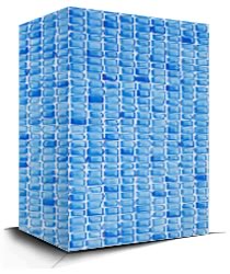 Linha Pastilhas - VINTAGE CLEAN Estampas Piscinas de Vinil